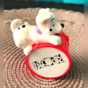Walt Disney 101 Dalmatians GG 1-04 PUPPY Dog on RED WHITE Drum